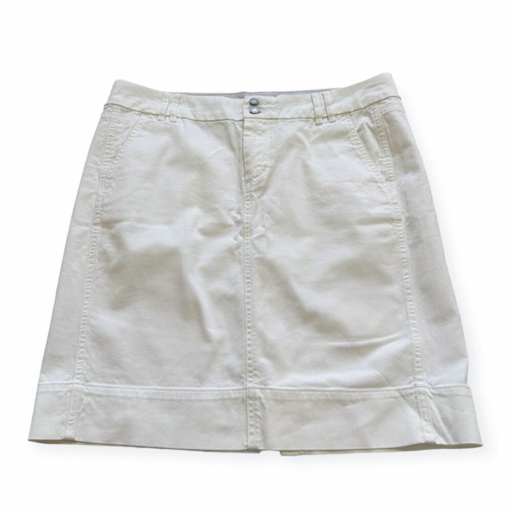 GAP White Mini Skirt